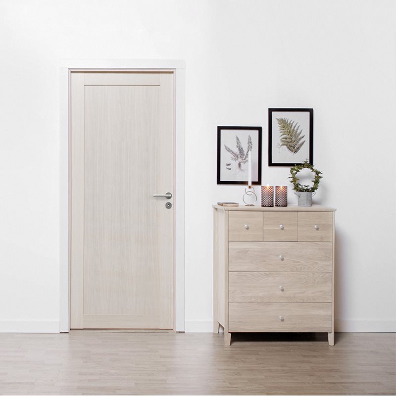 Tammiviilutetuilla sisäovilla lämpöä ja luonnonläheistä tunnelmaa kotiisi